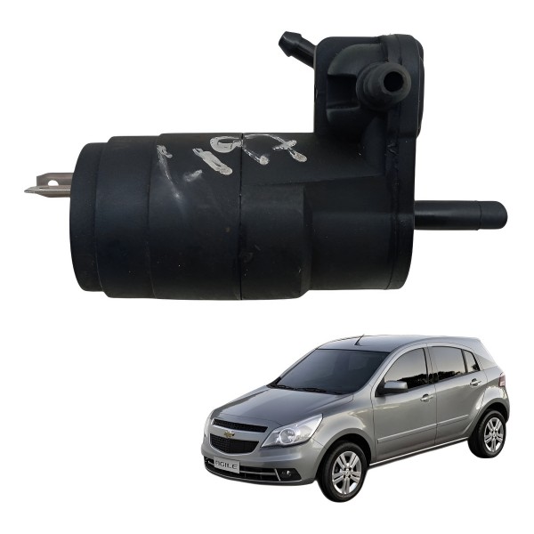 Bomba Esguicho Limpador Parabrisa Gm Agile 2010 2011 2012