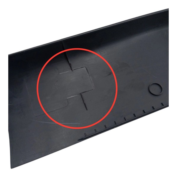 Moldura Parabrisa Esquerda Gm Agile Montana 2010 Detalhe