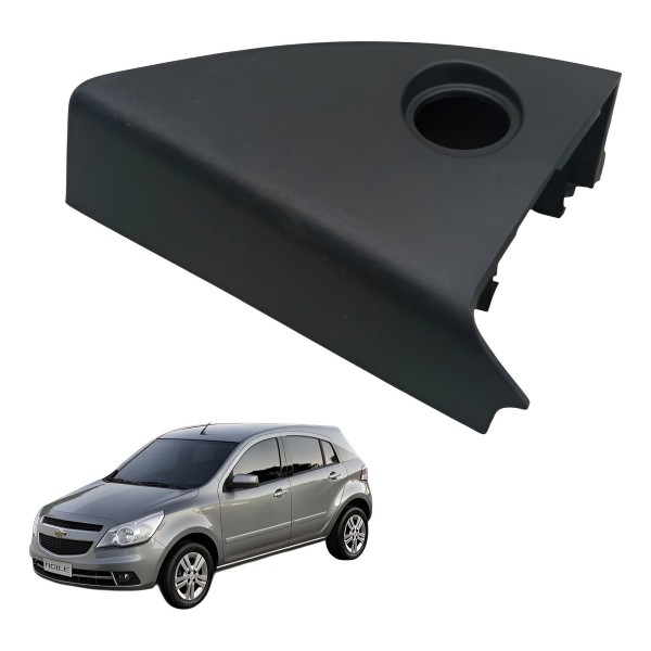 Moldura Retrovisor Esquerdo Chevrolet Agile 2010 Detalhe