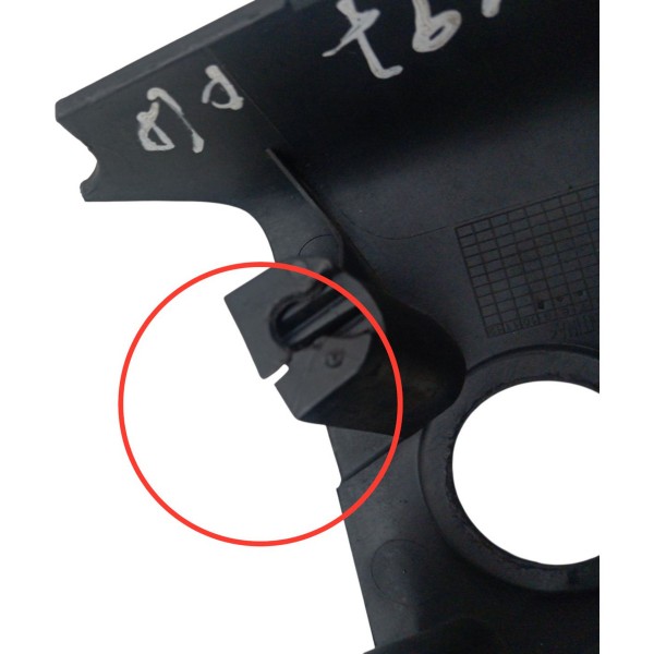 Moldura Retrovisor Direito Chevrolet Agile 2010 Detalhe Preto