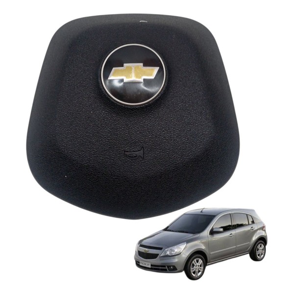 Moldura Capa Buzina Volante Chevrolet Agile 2010 2011 2012