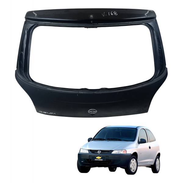 Tampa Traseira Porta Malas Chevrolet Celta 1.0 2001 2002 Preto