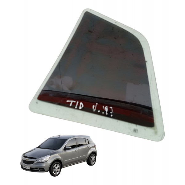 Vidro Fixo Traseiro Direito Chevrolet Agile 2010 2011 2012