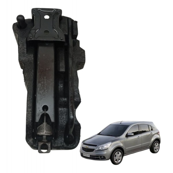 Kit Macaco Chave Roda Chevrolet Agile 1.4 2010 2011 2012