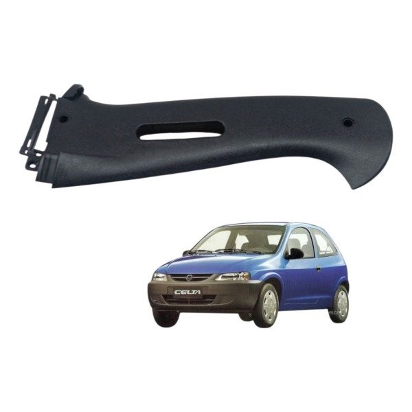 Acabamento Coluna Esquerda Retrovisor Ford Fiesta 2012 2013