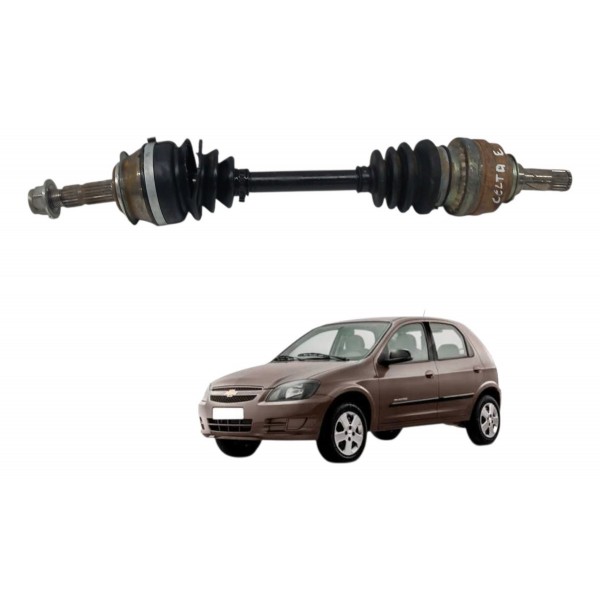 Semi Eixo Esquerdo Chevrolet Celta 1.0 2002 2003 2004 Detalh