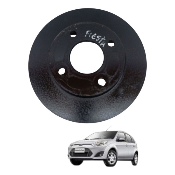 Disco Freio Dianteiro Esquerdo Ford Fiesta 1.6 2012 2013