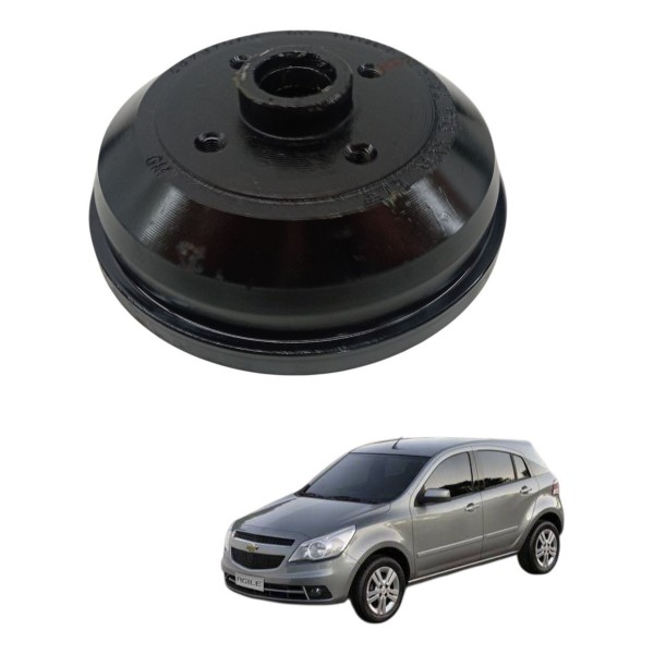 Panela Tambor Freio Traseiro Direito Chevrolet Agile 2010