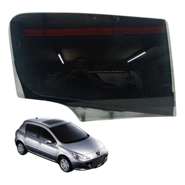 Vidro Porta Traseiro Direito Peugeot 307 2008 2009 2010 2011