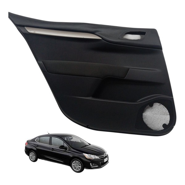 Forro Porta Traseiro Esquerdo Citroen C4 Lounge 4p 2015 2016