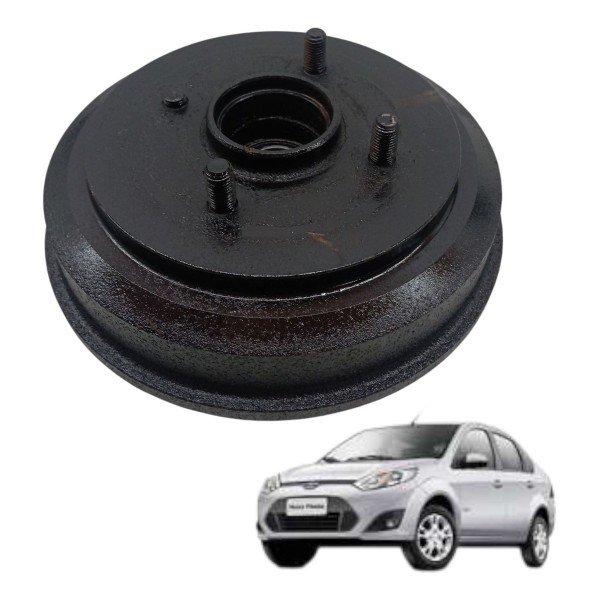 Panela Tambor Freio Traseiro Direito Ford Fiesta 2012 2013