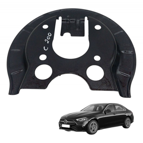 Flange Disco Freio Dianteiro Mercedes C200 2008 2009