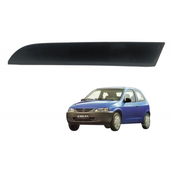 Friso Lateral Traseira Direito Chevrolet Celta 2002 Detalhe