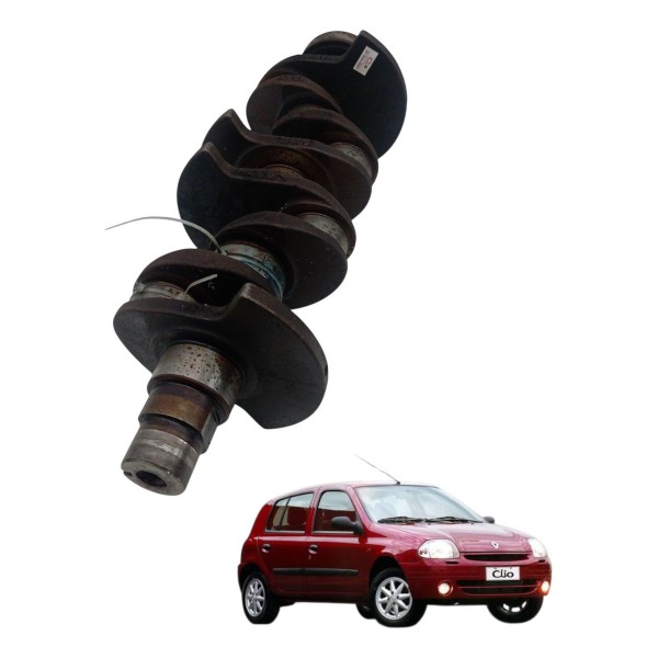 Virabrequim Motor Renault Clio 1.0 16v 2001 2002 2003 2004