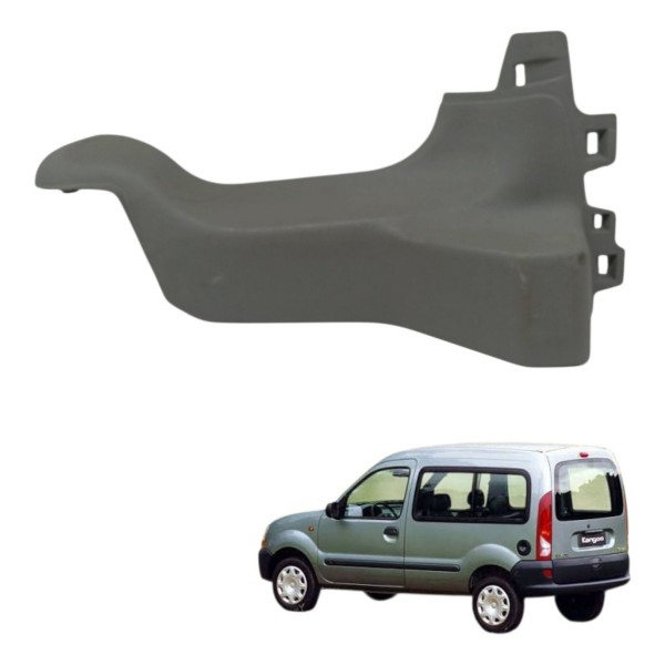 Soleira Inferior Traseira Esquerda Renault Kangoo 2003 2004 Cinza