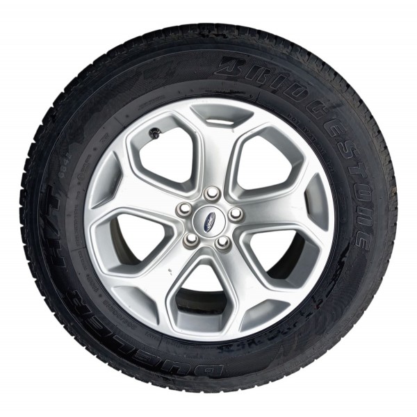 Jogo Roda Pneu 265/60r18 Bridgestone Ford Edge 2011 2012 Prateado