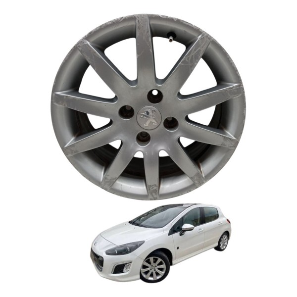 Roda Avulsa Peugeot 308 Allure Aro R16 Furação 4x108mm