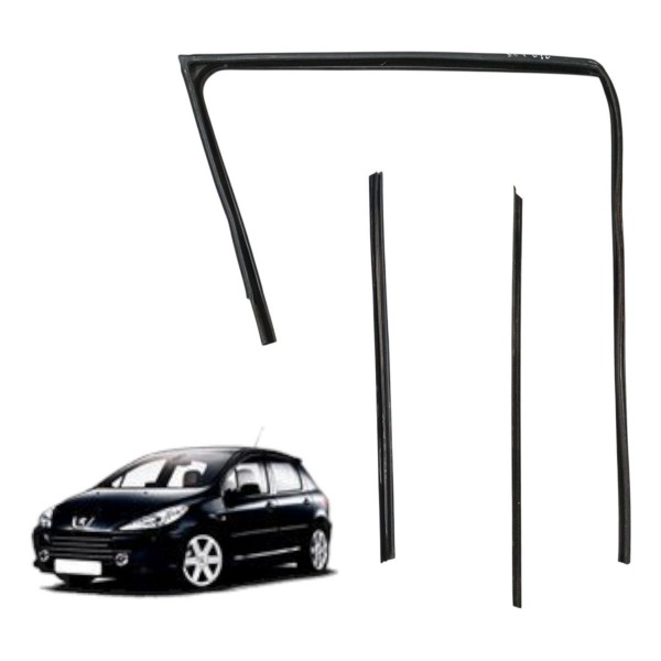 Kit Canaleta Pestana Dianteira Direita Peugeot 307 2009