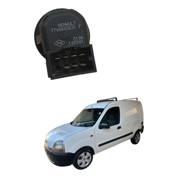 Botão Regulagem Retrovisor Renault Kangoo 2003 2004 2005