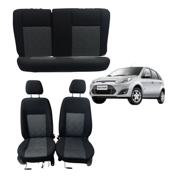 Jogo Banco Ford Fiesta Hatch 1.6 2011 2012 2013 2014