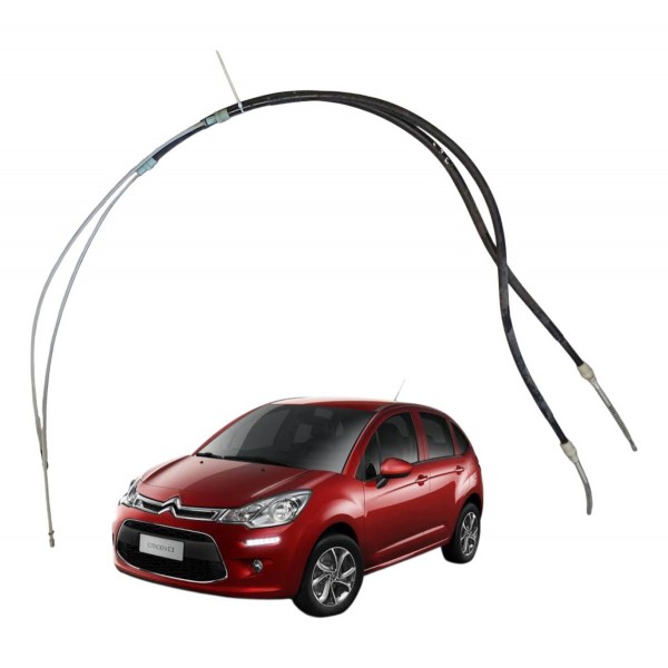 Par Cabo Freio Mão Citroen C3 1.5 2014 2015 2016 2017 2018