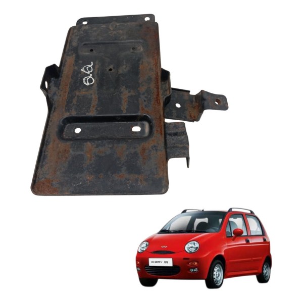 Suporte Bateria Chery Qq 1.0 2011 2012 2013 2014 2015 2016