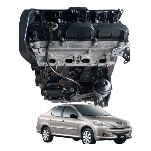 Motor Parcial Peugeot 206 207 C3 307 C4 1.6 16v Flex 2016