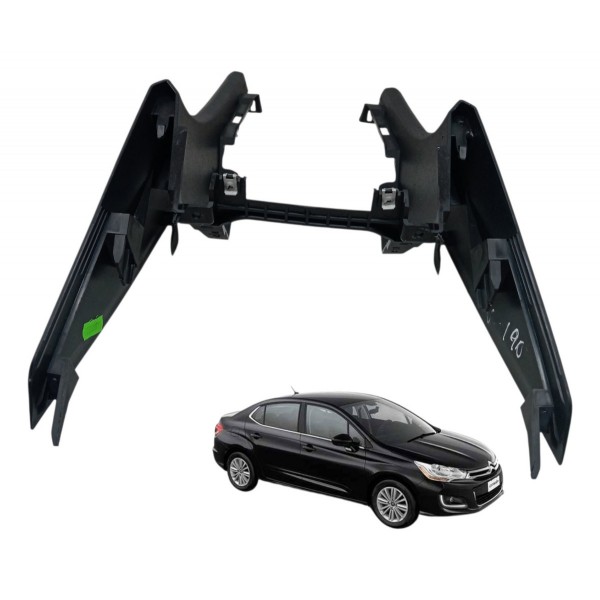 Moldura Console Central Painel Citroen C4 Lounge 2015 2016