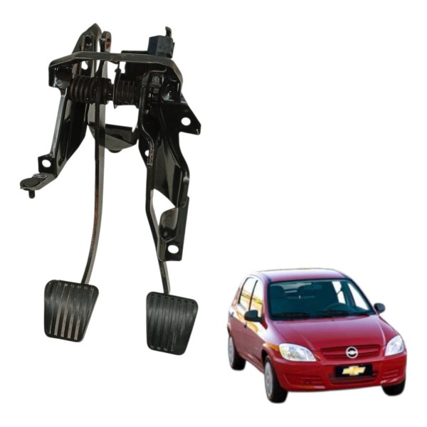 Pedaleira Freio Embreagem Chevrolet Celta 2001 2002 2003
