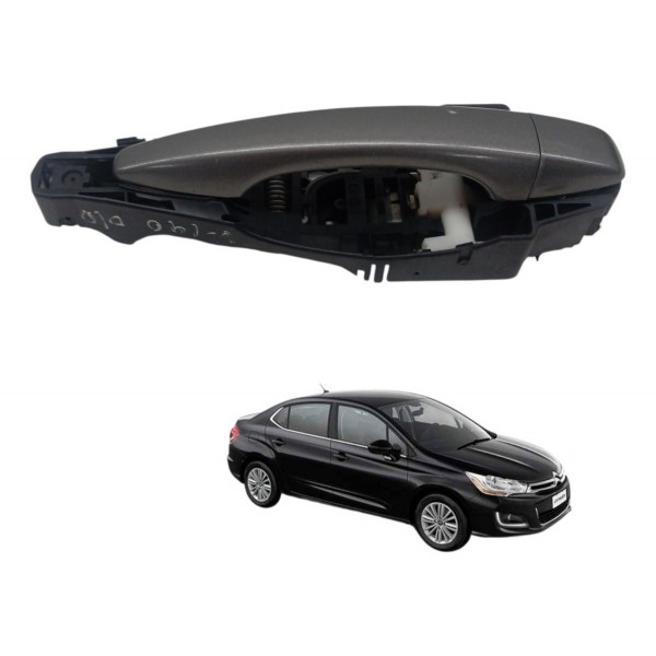 Maçaneta Externa Dianteira Dianteira Citroen C4 Lounge 2015 Dianteira