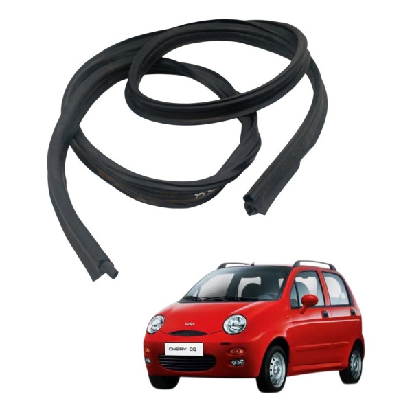 Borracha Tampa Traseira Chery Qq 1.0 2011 2012 2013 2014