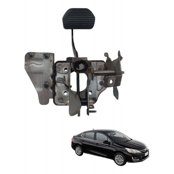 Pedaleira Pedal Freio Citroen C4 Lounge 2014 2015 Detalhe
