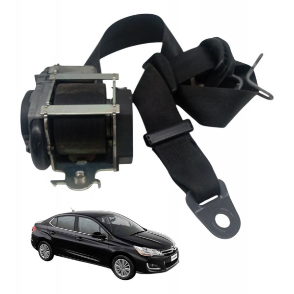 Cinto Segurança Dianteiro Esquerdo Citroen C4 Lounge 2015