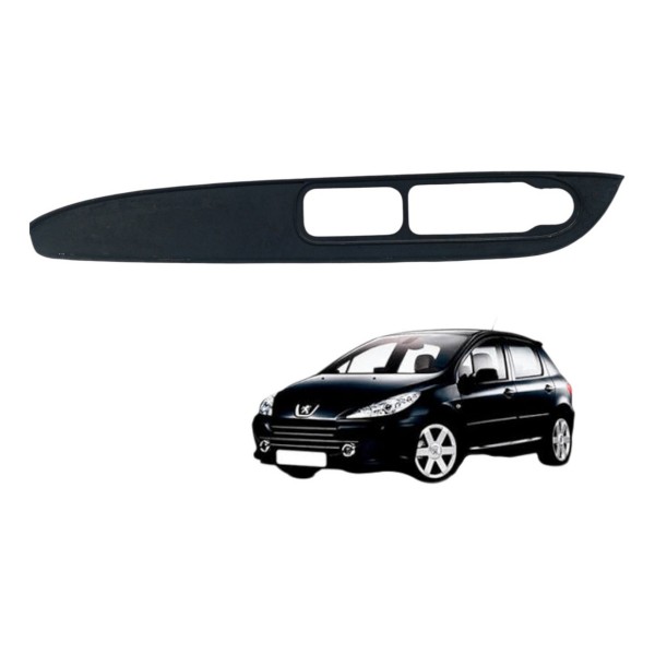 Moldura Direita Puxador Porta Peugeot 307 2010 20112