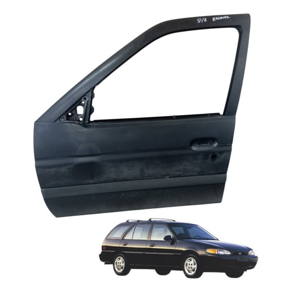 Porta Dianteira Esquerda Ford Escort 4p 1996 1997 1998 Dianteira Esquerdo