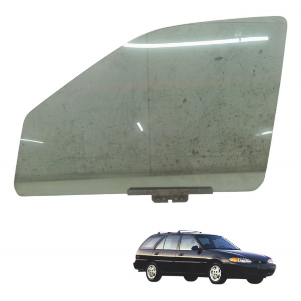 Vidro Porta Dianteiro Esquerdo Ford Escort 1997 1998 1999