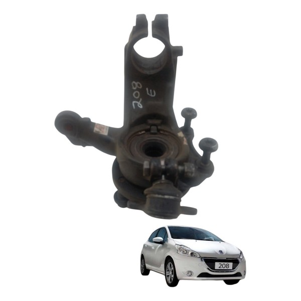 Montante Manga Eixo Esquerda Peugeot 208 2017 2018 2019