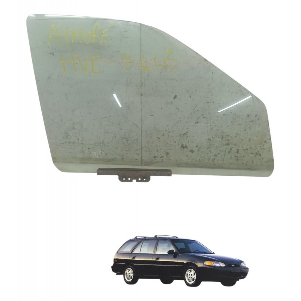 Vidro Porta Dianteiro Direito Ford Escort 1997 1998 1999