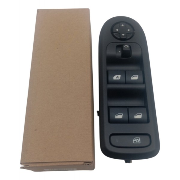 Botão Comando Vidro Eletrico Peugeot 208 2008 Led Branco