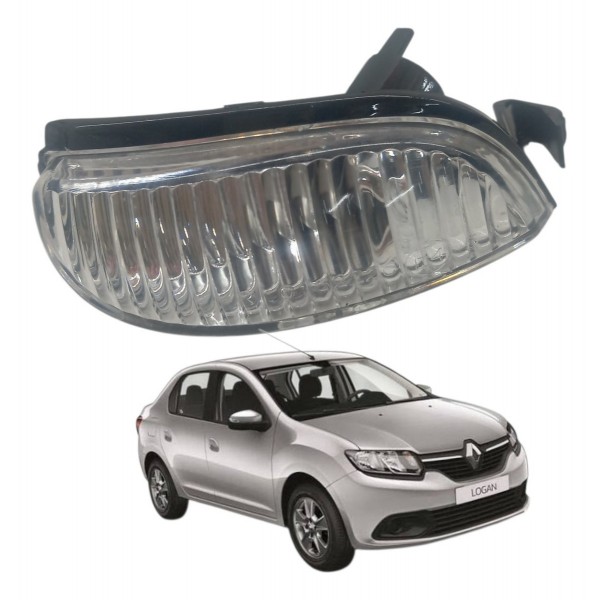 Pisca Seta Direito Retrovisor Renault Sandero Logan 2014 Direito