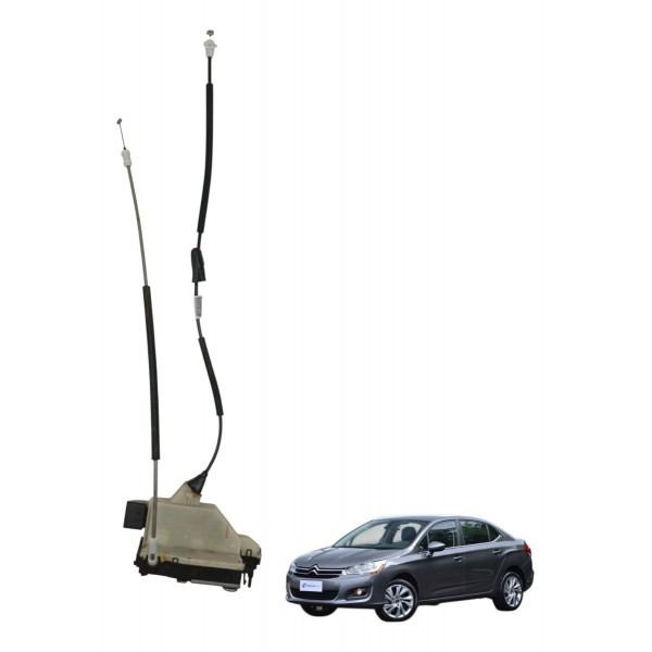 Fechadura Porta Traseira Esquerda Citroen C4 Lounge 1.6 2015