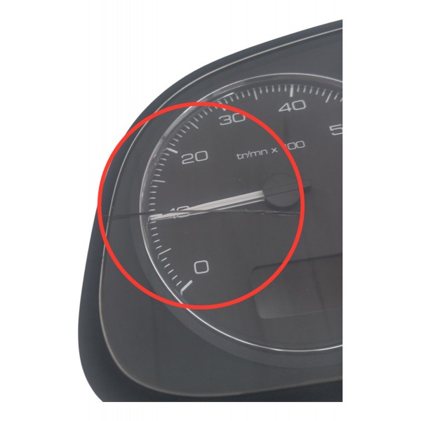 Painel Instrumentos Peugeot 307 2.0 2008 2009 2010 Detalhe