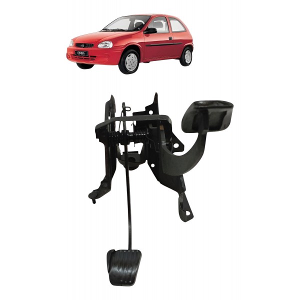 Pedaleira Freio Embreagem Chevrolet Corsa 1998 1999 2000