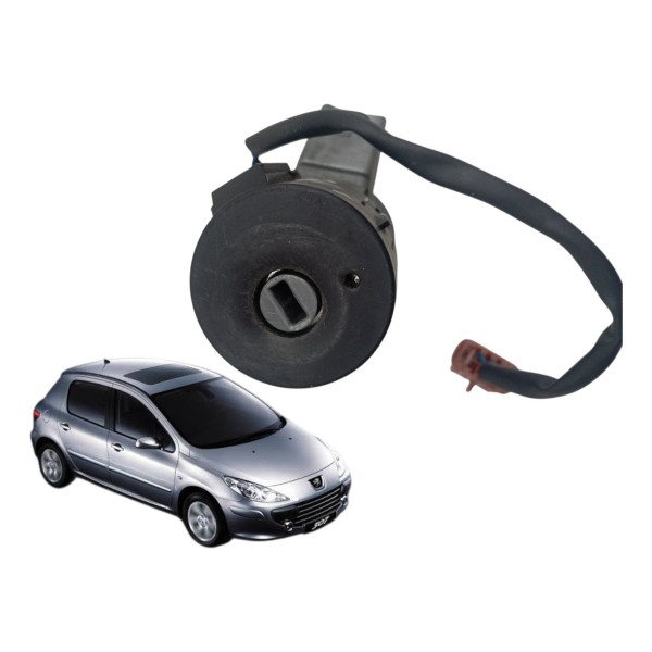 Comutador Cilindro Antena Chave Ignição Peugeot 307 2010 2.0