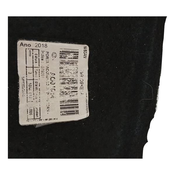 Tampão Bagagito Nissan Versa 1.6 Sl 2017 2018 2019 2020