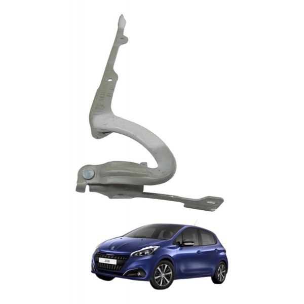 Dobradiça Direita Capo Peugeot 208 1.5 2013 2014 2015 2016