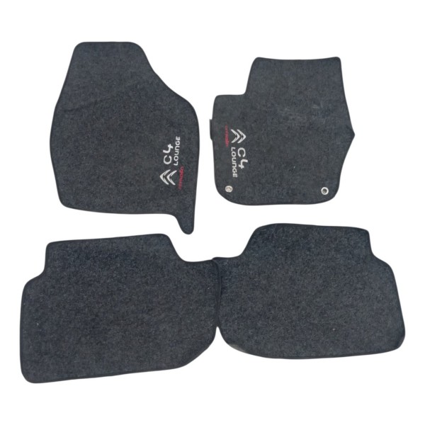 Jogo Tapetes Carpe Citroen C4 Lounge Thp 2014 2015 2016