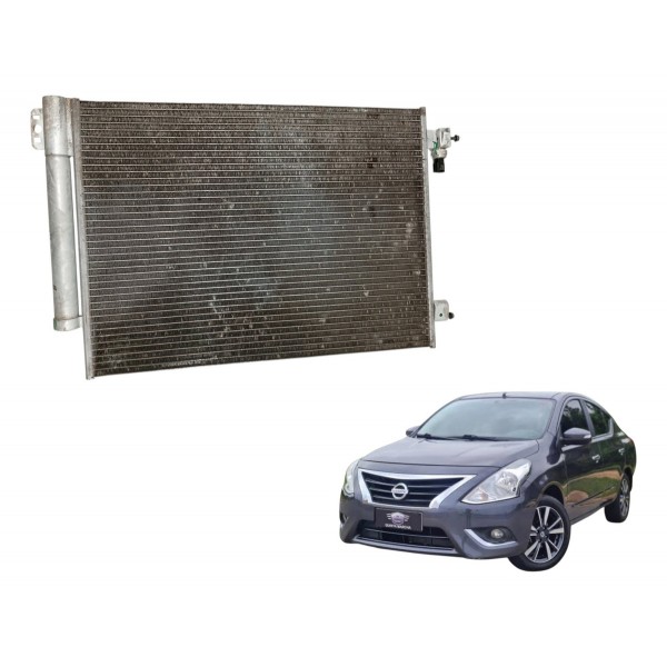 Condensador Ar Condicionado Nissan Versa 1.6 2018 2019 2020