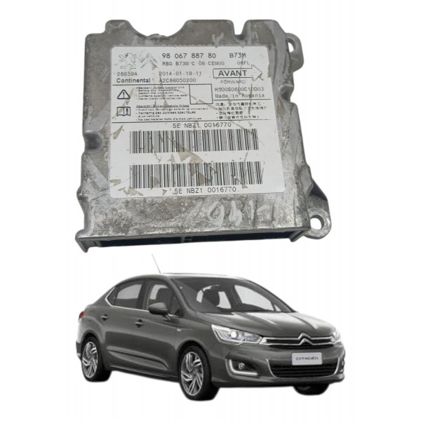 Modulo Air Bag Central Citroen C4 Lounge 2014 2015 2016