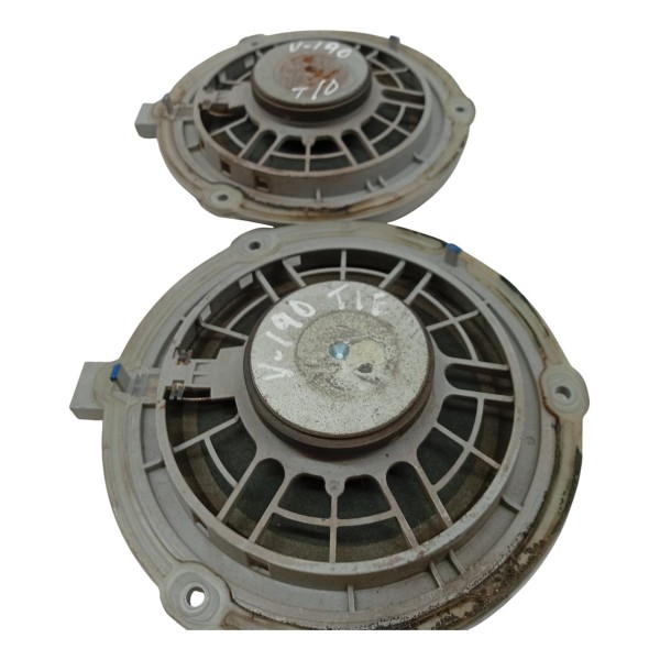 Par Auto Falantes Porta Traseiro Citroen C4 Lounge 2015 2016